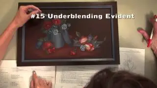 Society of Decorative Painters Certifcation Still Life Critique Demonstration