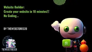 Thewebstore028 Single Page Website Builder: Elevate Your Digital Presence! Website in 10 Minutes!