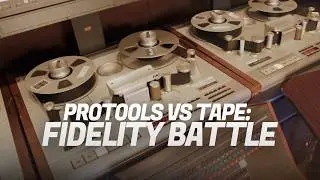 Analog Tape vs Pro Tools: Direct Shootout – Studer 8, 16 & 24 Track Comparison!