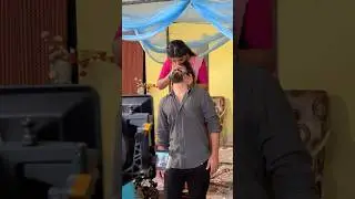 Aase serial  Meena Surya kissing scene,  song making video ✨🥰🤗 