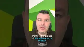 MA POSSO METTERE L’IMPIANTO DI RISCALDAMENTO A SOFFITTO SENZA USCIRE DALLA MIA CASA? #casa #edilizia