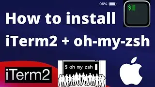 How to install iTerm2 & Oh My Zsh - improved terminal ( Big Sur example, great for developers )