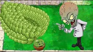 Strongest Fusion plants vs zombies hybrid mod game play