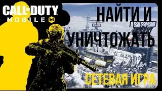 НАЙТИ И УНИЧТОЖАТЬ. СЕТЕВАЯ ИГРА  CALL OF DUTY MOBILE