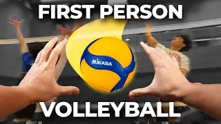 First Personal Volleyball is crazy
