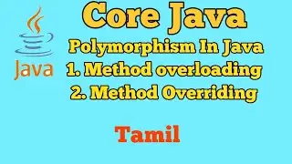 Core Java|video 7| Tamil