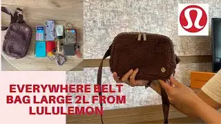 EVERYWHERE BELT BAG LARGE 2L FROM LULULEMON | REVIEW, WHAT'S IN MY BAG