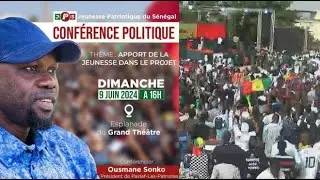 Conférence d'Ousmane SONKO