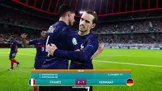 PES 2021 , France vs Germany Euro 2020 group stage