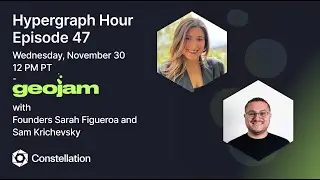 Hypergraph Hour Episode 47: Geojam App Release