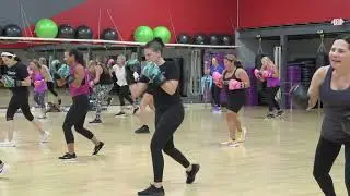 Cathe Friedrich's #507 Kick Box and Sweat Live Workout