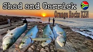 Shad and Garrick at Orange Rocks -  Fishing KZN, South Africa