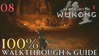 Black Myth Wukong 100% part 8 : Chapter 2 Old Rattle Drum & Cellar Walkthrough & Guide