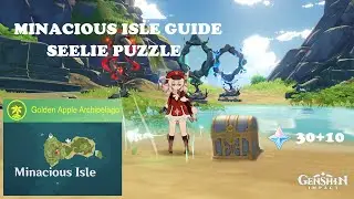 MINACIOUS ISLE PUZZLE GUIDE (SEELIE PUZZEL) -【Genshin Impact】