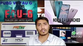 FASTags, WhatsApp features in 2021, FAU-G vs pubg, Nokia 2.4 new launched
