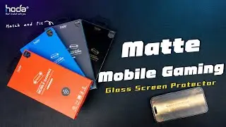 【hoda】 Matte Mobile Gaming Glass Screen Protector