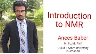 Introduction to NMR spectroscopy lecture No 1