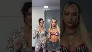 Chelsea Green and Maxxine Dupri