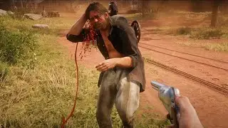 Killing Micah In Red Dead Redemption 2 | C.E.R.R - NO HUD [MODDED]