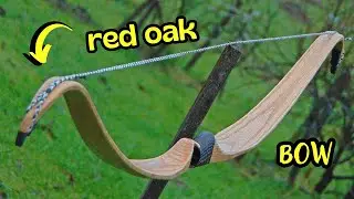 Making a Red Oak Recurve Bow