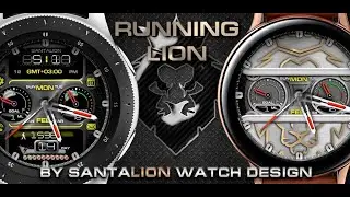 Running Lion by SANTALiON