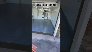 Try this on your next garage. Front stipe to match exterior theme of house instead of the flakes.