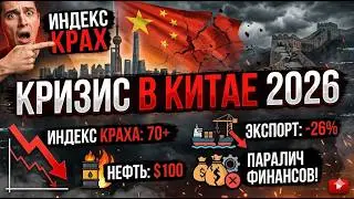 China Crisis 2026: Collapse Index 70+! Oil $100, Exports -26% & Fiscal Soft Paralysis Truth