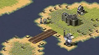 Red Alert 2 | Extra hard | 7 vs 1 | world Map 2 | Great britan
