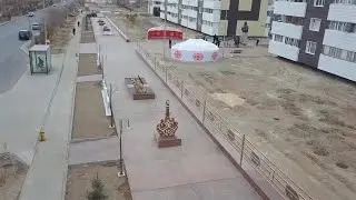 Горняцкая столица. Микрорайон №6 города Сатпаев. Аллея Абая