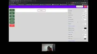 Designing a button with my html builder