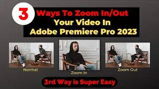 How To Create Smooth Zoom In/Out Transition In Premiere Pro 2023?🙌 | Zoom In Adobe Premiere Pro CC✌