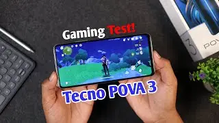 Yang Kalian Tunggu !! Gaming Test Tecno POVA 3