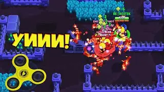 САЛЮТ ИЗ ДИНОМАЙКОВ! ГАДЖЕТ ДИНОМАЙКА | ИГРАЕМ ДРУЖЕСКУЮ ИГРУ | BRAWL STARS