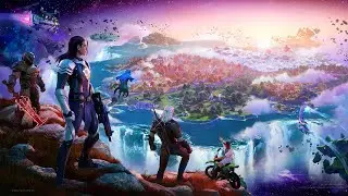 Playing Fortnite with 30fps only, full struggle gameplay Victory Royal.
