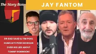 Gad Saad & Tim Pool HUMILIATE Piers Morgan Over His Tommy Robinson LIES!