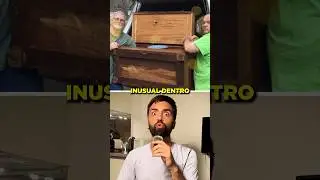Encontró ALGO EXTRAÑO en un MUEBLE VIEJO 😱 #sabiasque #curiosidades