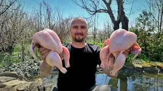 Шашлык из курицы. Сезон шашлыков открыт.