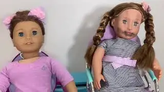 AMERICAN GIRL KUAFÖRDE OJE BAKIM SAÇ TASARIMI Dobişko Tv