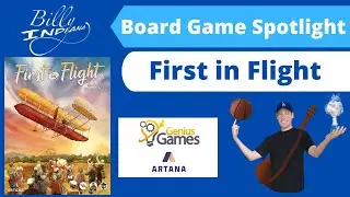 First in Flight Board Game Spotlight (partial playthrough and review)