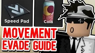 EVADE ROBLOX NEXTBOTS MOVEMENT GUIDE (TIPS AND TRICKS, SUPER JUMP, BHOP)