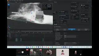 3DBROS Streaming live from our Discord channel, EMbergen, Animation, Simulation