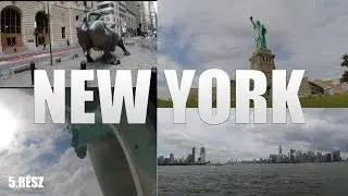 Amerikai utazás 5.Rész (New York - Szabadság szobor belülröl!!! - Ellis Island - New Jersey)