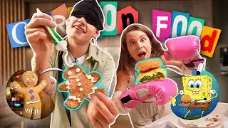 We cooked REAL FOOD from CARTOONS 🍔 🍪 SpongeBob krabby patty, SHREK COOKIES