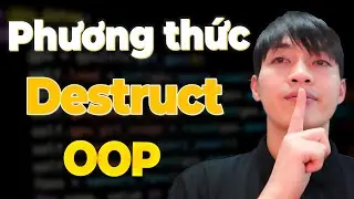 PHP Object Oriented Programming - Lesson 13: __destruct method in OOP PHP
