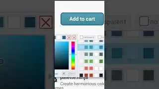 Automatically generated CSS button