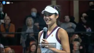 Emma Raducanu V Gabriela Ruse - Royal Albert Hall 2021 Interview & Highlight