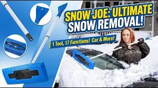best car extendable snow brush and ice scraper [snow joe electric snow blower review]