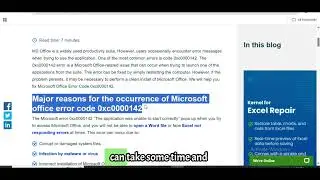 Fix WINWORD EXE Application Error 0xc0000142 The Application was Unable to Start Correctly - 2025