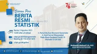 Berita Resmi Statistik Gorontalo - 5 Agustus 2021