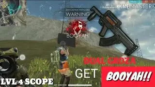 BOOYAH!! GROZA PRO DUEL GROZA - FREE FIRE BATTLEGROUNDS -